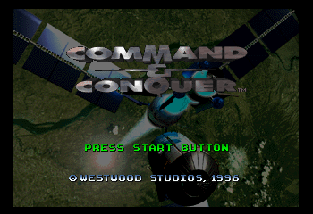 Command & Conquer Title Screen